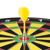 Toy Time Magnetic Dart Set with 16 inch Board, 6 Colorful Darts and Built In Hanging Hook for kids and Adults 798884THF